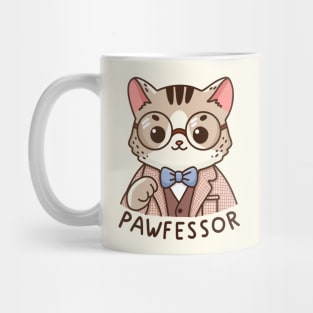 Pawfessor, The Professor Cat Mug